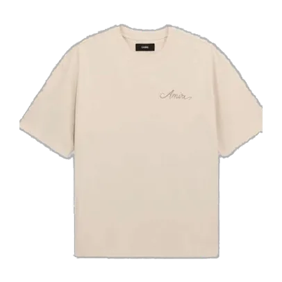 Amiri Men's Checkered Patch Skate T-Shirt