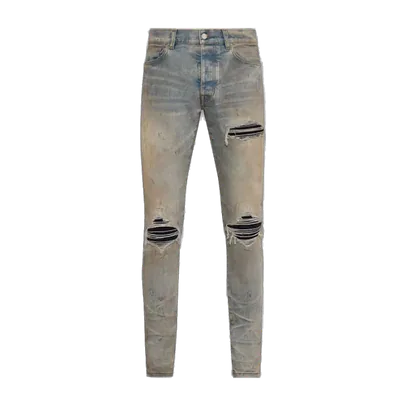 Amiri Men's MX1 Distressed Skinny Jeans