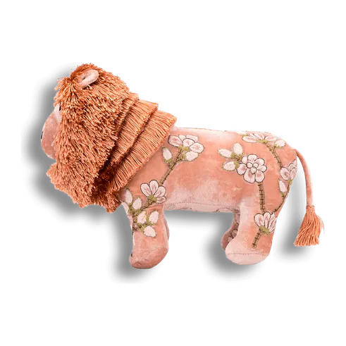 Anke Drechsel Embroidered Velvet Lion Plush