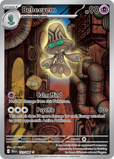 Pokémon Beheeyem · Black Bolt