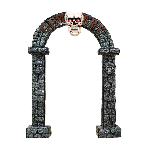 BigBuy Halloween Cemetery Arch