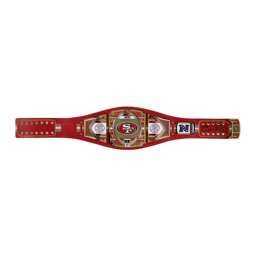 Fanatics Brock Purdy Autographed WWE Title Belt