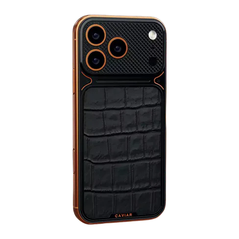 Caviar iPhone 17 Pro Max Black Orange