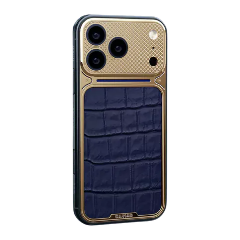 Caviar iPhone 17 Pro Max Gold Navy