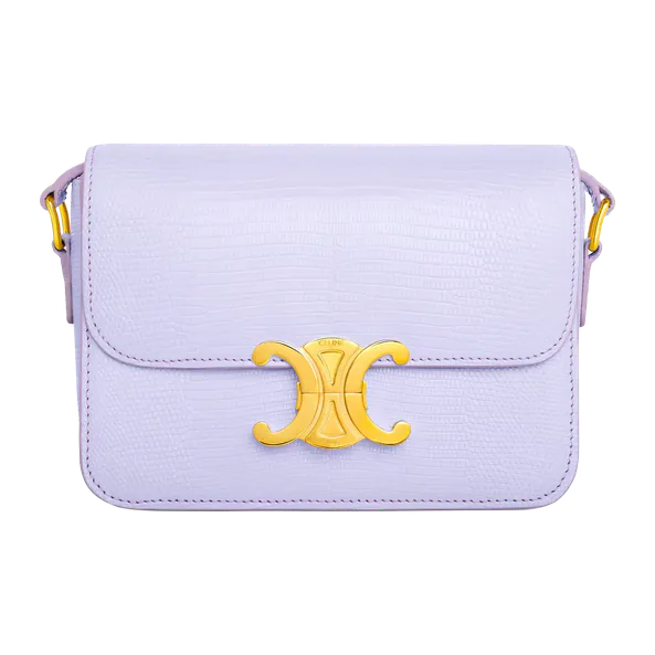 Celine Teen Triomphe Bag in Lizard