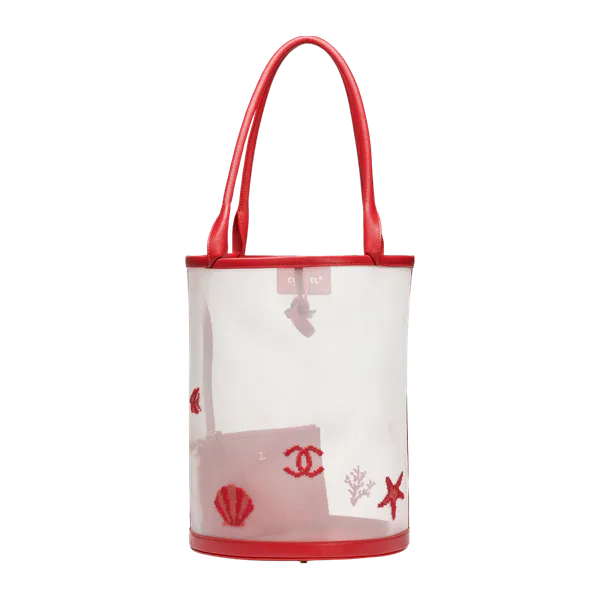 Chanel Large Bucket Bag Coco Beach