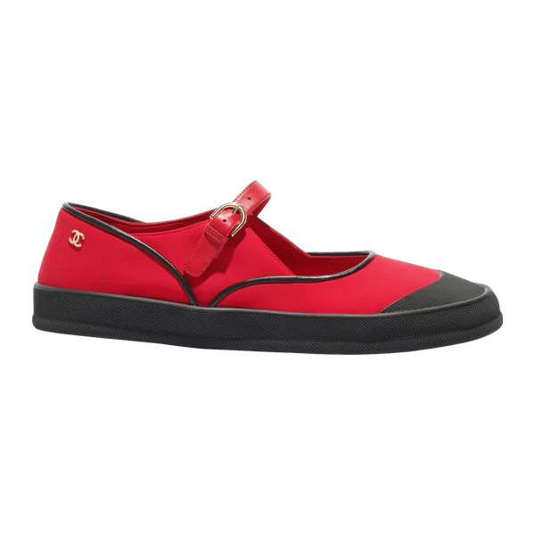 Chanel Mary Janes Coco Beach