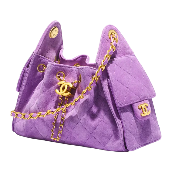 Chanel Mini Handbag Suede Calfskin Cruise 25/26