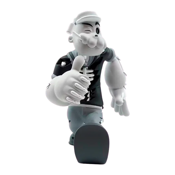 Coté Escrivá Creepy Popeye Figure - Mono Edition
