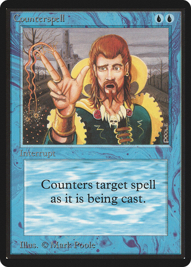 Magic: The Gathering Counterspell · Limited Edition Beta