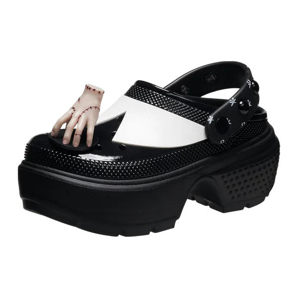 Crocs Stomp Clog "Wednesday Addams" - Unisex Edition