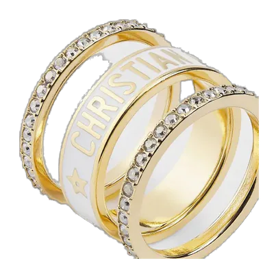 DIOR Women's Code Ring Set