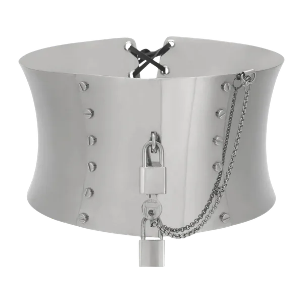 Dolce & Gabbana Padlock Detail Corset Belt