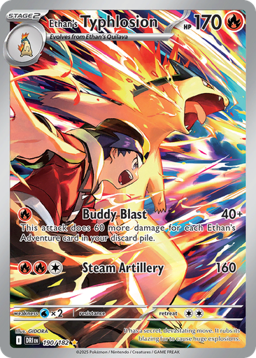 Pokémon Ethan's Typhlosion · Destined Rivals