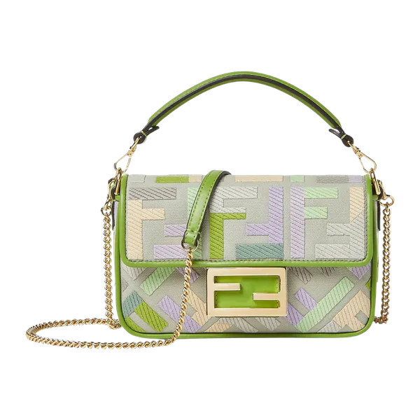 Fendi Mini Baguette Tote Bag