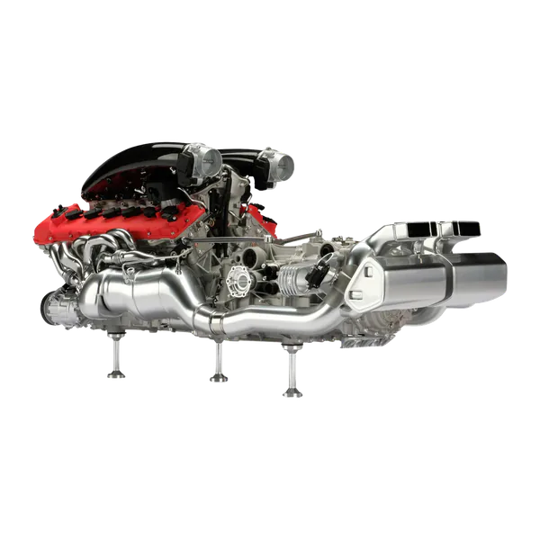Ferrari Daytona SP3 Engine Model in 1:4 Scale