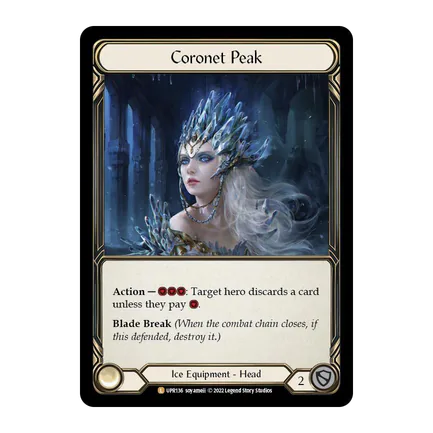 Flesh and Blood - Coronet Peak (Cold Foil Golden) - Promos 086/371