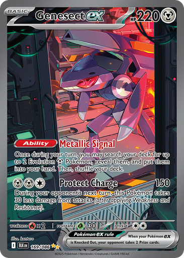 Pokémon Genesect ex · Black Bolt