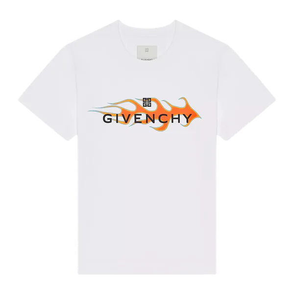 Givenchy Flame Logo T-Shirt