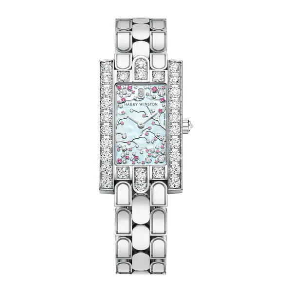 Harry Winston Avenue Classic Cherry Blossom 18kt 2.33ctw