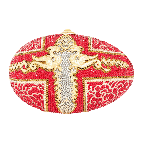 Judith Leiber Couture Dragon's Egg Clutch Bag