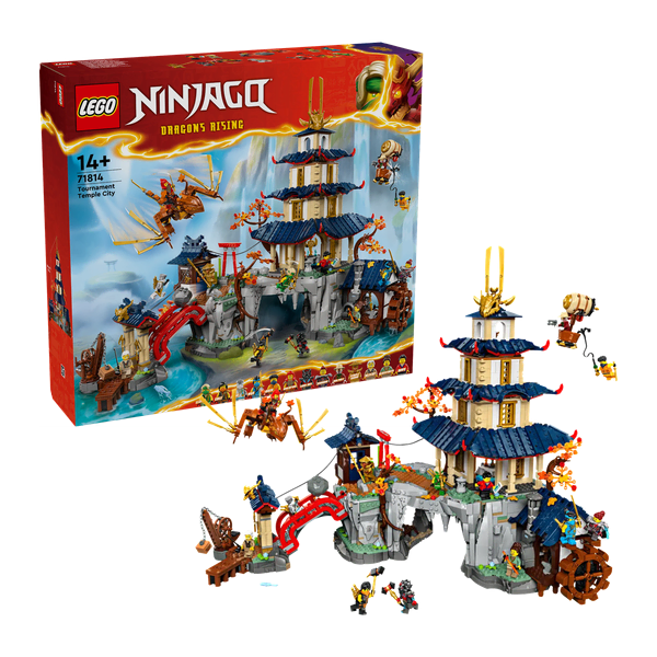 LEGO Ninjago Tournament Temple City 71814