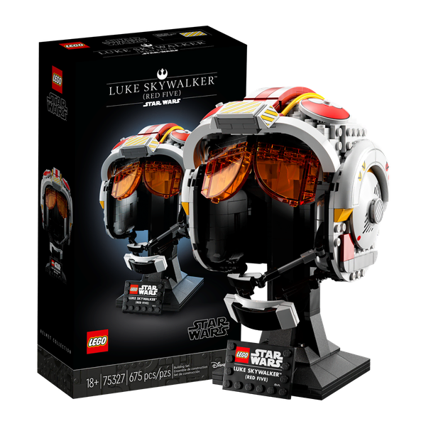 LEGO Star Wars Luke Skywalker Red Five Helmet 75327