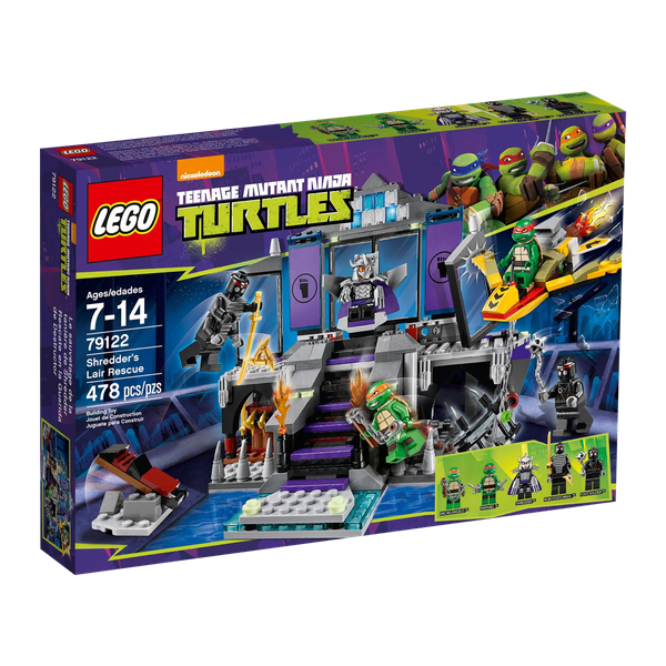 LEGO TMNT Shredder's Lair Rescue Set 79122