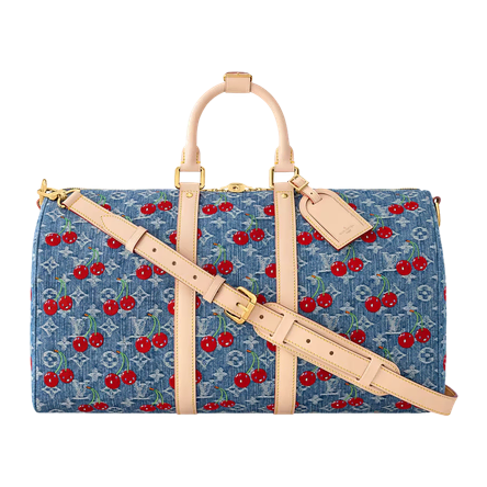 Louis Vuitton x Murakami Louis Vuitton Keepall Bandoulière 45 Cherry