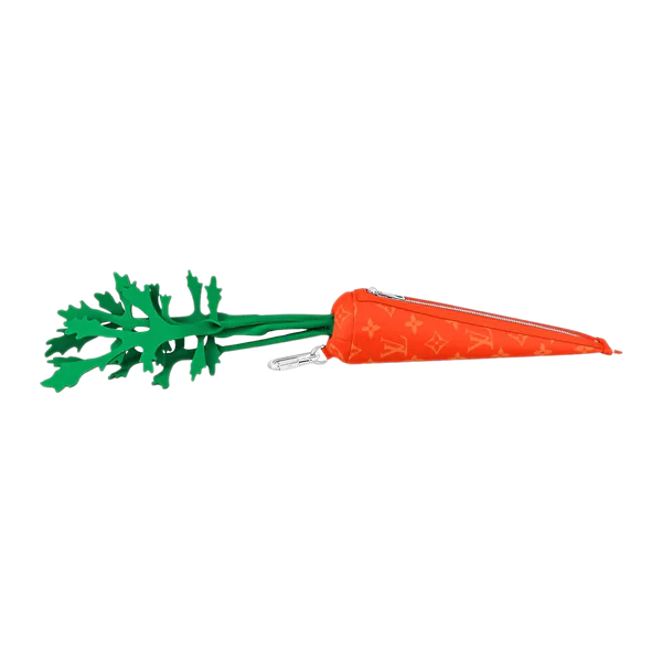 Louis Vuitton LV Carrot Monogram Bag Charm