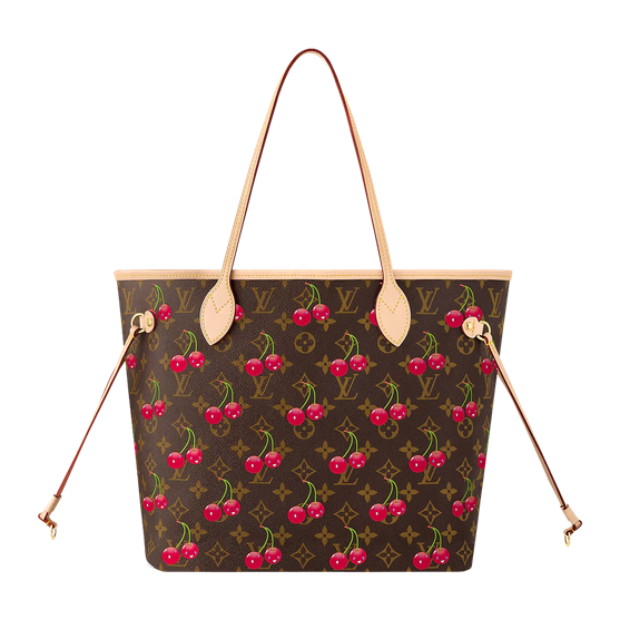 Louis Vuitton x Murakami Louis Vuitton Neverfull MM Cherry