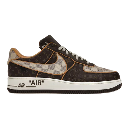 Louis Vuitton x Nike Air Force 1 Low 'Monogram Brown Damier Azur'