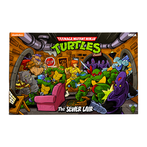 NECA TMNT The Sewer Lair
