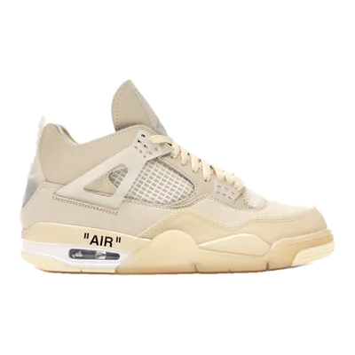 Off-White x Air Jordan 4 SP 'Sail'
