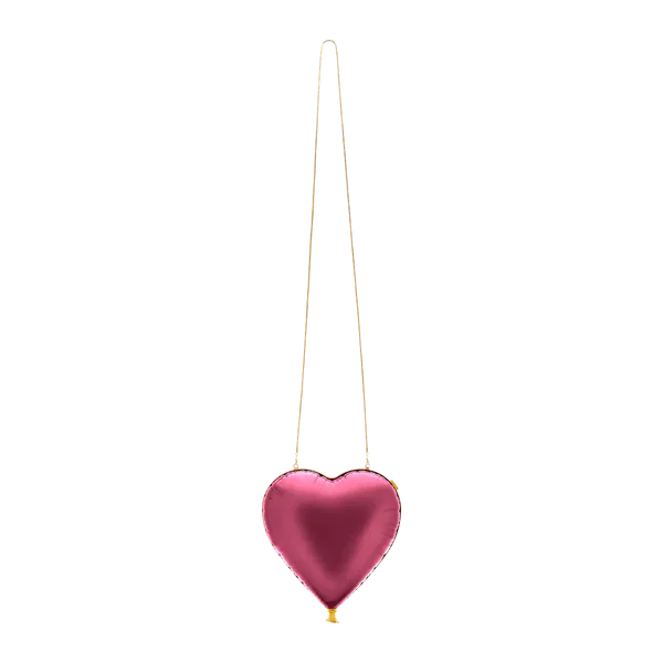 Oscar de la Renta Heart Baloon Crossbody Bag