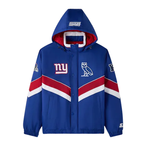 OVO x NFL New York Giants Sideline Puffer