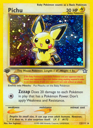 Pokémon Pichu · Neo Genesis