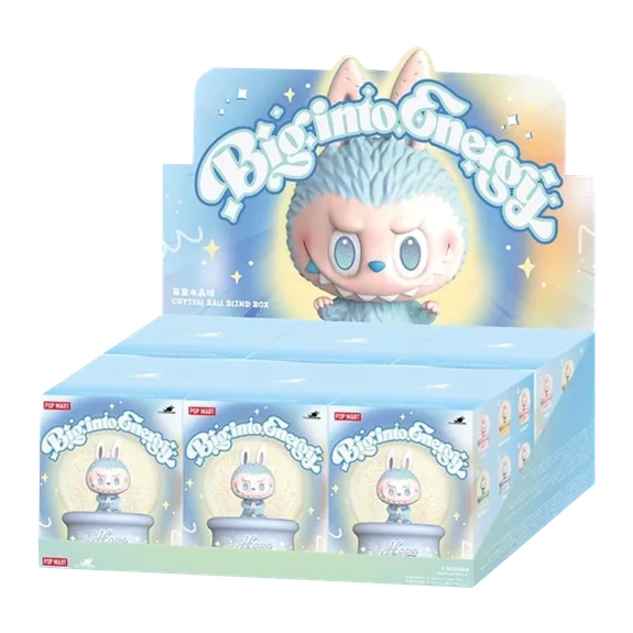 Pop Mart Labubu Big into Energy Crystal Ball Sealed Case