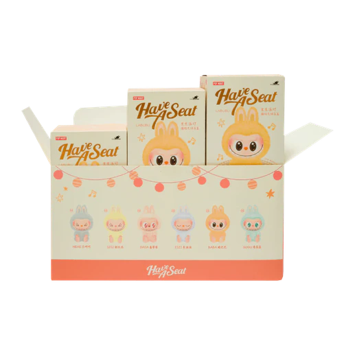 Pop Mart Labubu Have a Seat Vinyl Plush Sealed Case