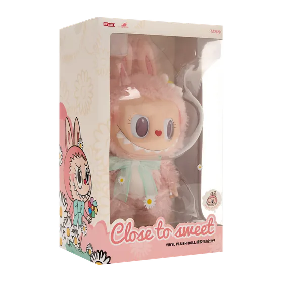 Pop Mart Labubu Mokoko Close to Sweet Vinyl Plush