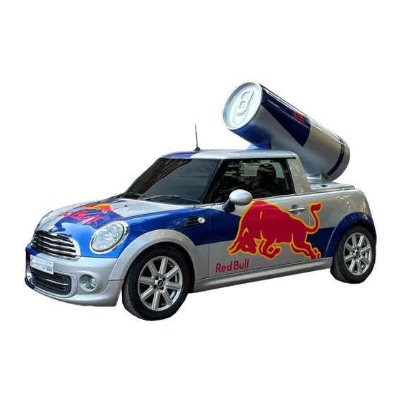 Red Bull Racing Mini Cooper "Wings Team" Promotional Vehicle