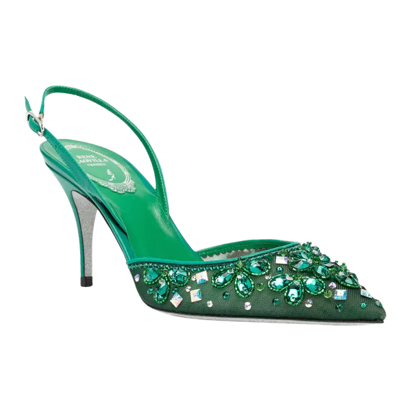 René Caovilla 80mm Cinderella Pumps