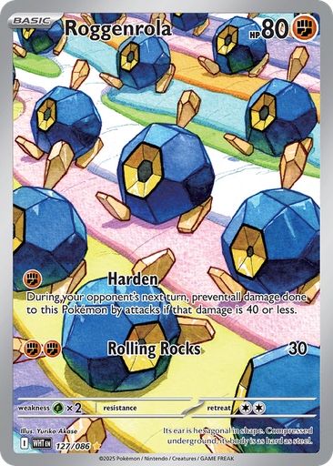 Pokémon Roggenrola · White Flare