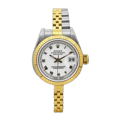 Rolex Ladies Datejust 69173 18k Yellow Gold Watch