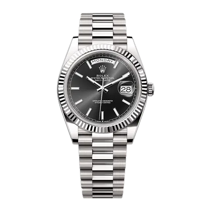 Rolex Oyster Perpetual Day Date 40 Black Dial