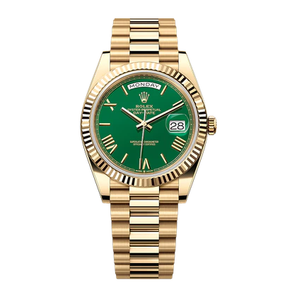 Rolex Oyster Perpetual Day Date 40 Green Dial
