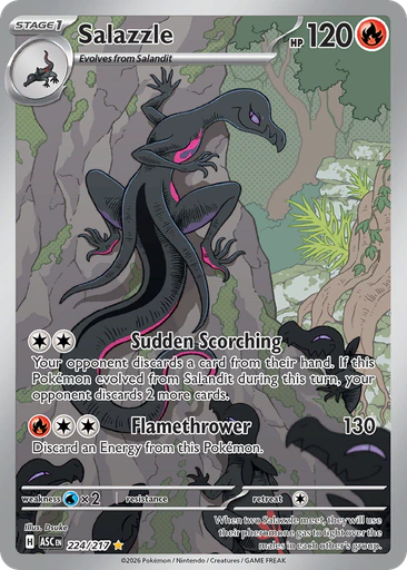 Pokémon Salazzle · Ascended Heroes
