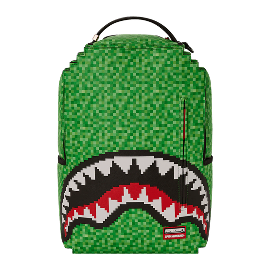 Sprayground x Minecraft Creeper Shark Backpack