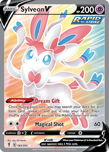 Pokémon Sylveon V · Evolving Skies