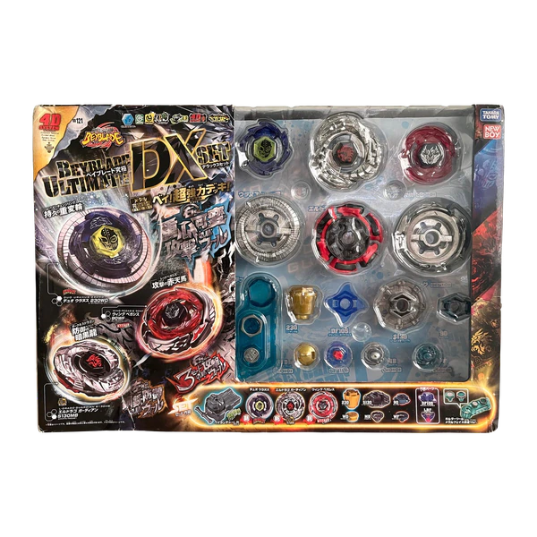 TAKARA TOMY x New Boy TAKARA TOMY Beyblade Ultimate DX Set Metal Fury #BB‑121